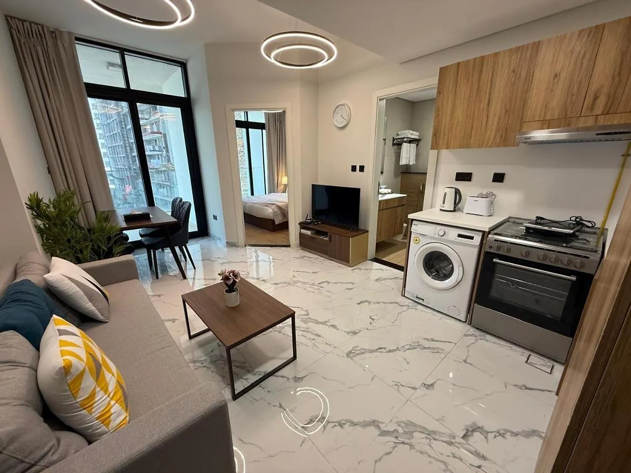Апартаменты Stylish Jr. 1Br On Maryah Island Near Cleveland Абу-Даби ОАЭ